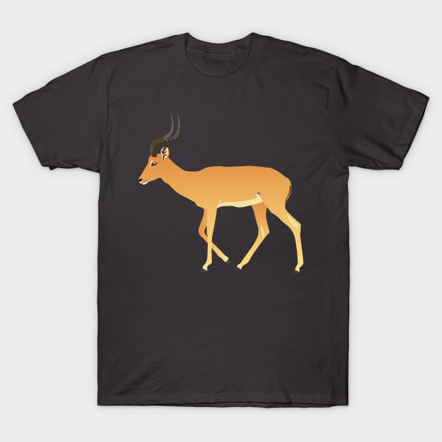 Peaceful Antelope T-Shirt by NorseTech